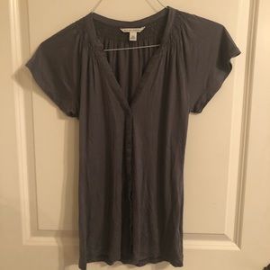women's banana republic button up blouse